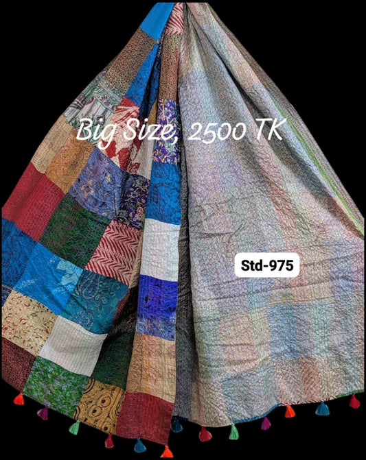 Handmade Silk Stole- While style meets utility-Big Size-975