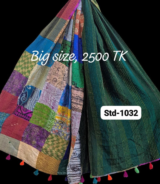 Handmade Silk Stole- While style meets utility-Big Size-1032