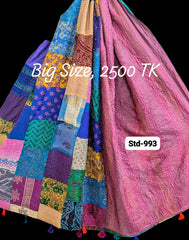 Handmade Silk Stole- While style meets utility-Big Size-993