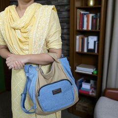 4 Way Denim Bag- Juniya