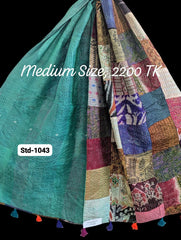 Handmade Silk Stole- While style meets utility-Medium Size-1043