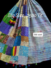 Handmade Silk Stole- While style meets utility-Big Size-1226