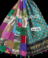 Handmade Silk Stole- While style meets utility-Big Size-1208