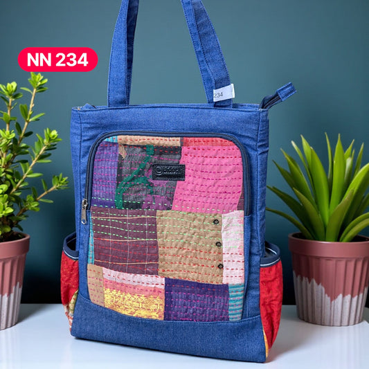 Nandini 2-in-1 Bag (Backpack +Side Bag)-234