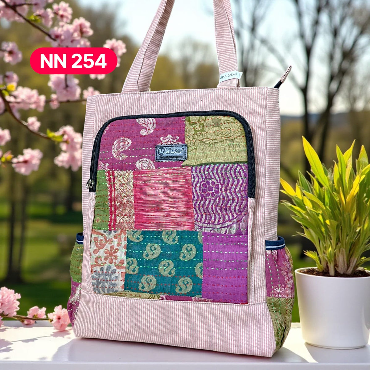 Nandini 2-in-1 Bag (Backpack +Side Bag)-254
