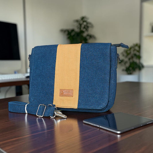 Hazel Bag- iPad / Tab Corporate Office Bag- Feel the Luxury of Denim!