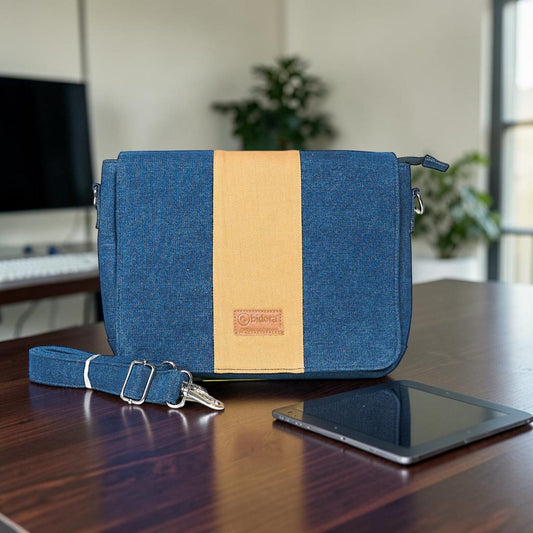 Hazel Bag- iPad / Tab Corporate Office Bag- Feel the Luxury of Denim!