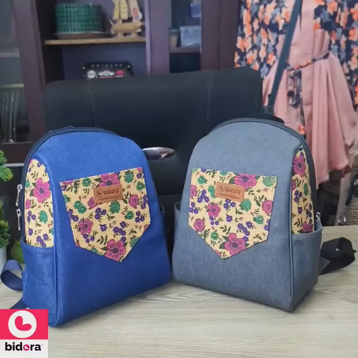 TARA - Stylish Denim Backpack