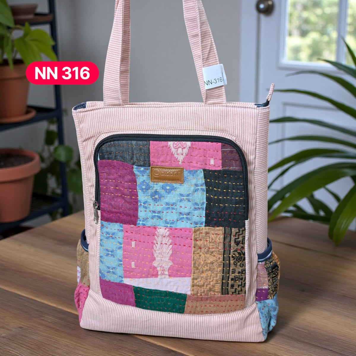 (Nandini 2-in-1 Bag (Backpack +Side Bag)-NN316