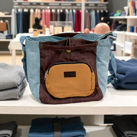 4 Way Denim Bag- Juniya
