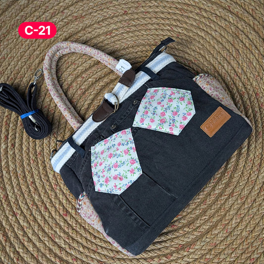 Denim Chorki Bag- Unique Style - C21