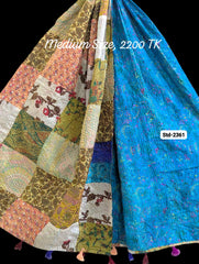 Handmade Silk Stole- While style meets utility-Medium Size-2361