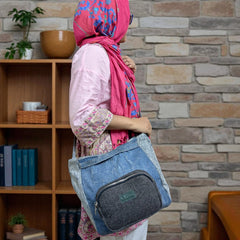 4 Way Denim Bag- Juniya