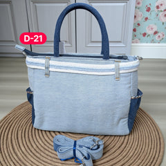 Exclusive Denim Daffodil Bag – Unique in Style - D21
