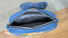 Eraboti - Cute Hand Embroidery Casual Denim Bag