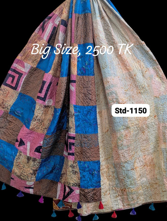 Handmade Silk Stole- While style meets utility-Big Size-1150