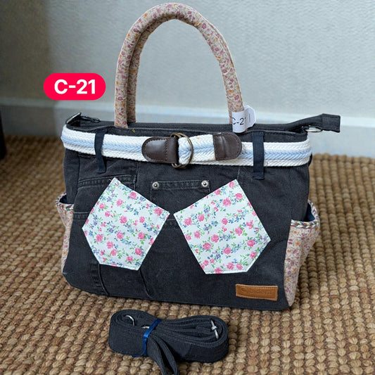 Denim Chorki Bag- Unique Style - C21