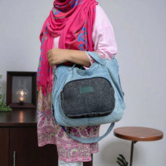 4 Way Denim Bag- Juniya