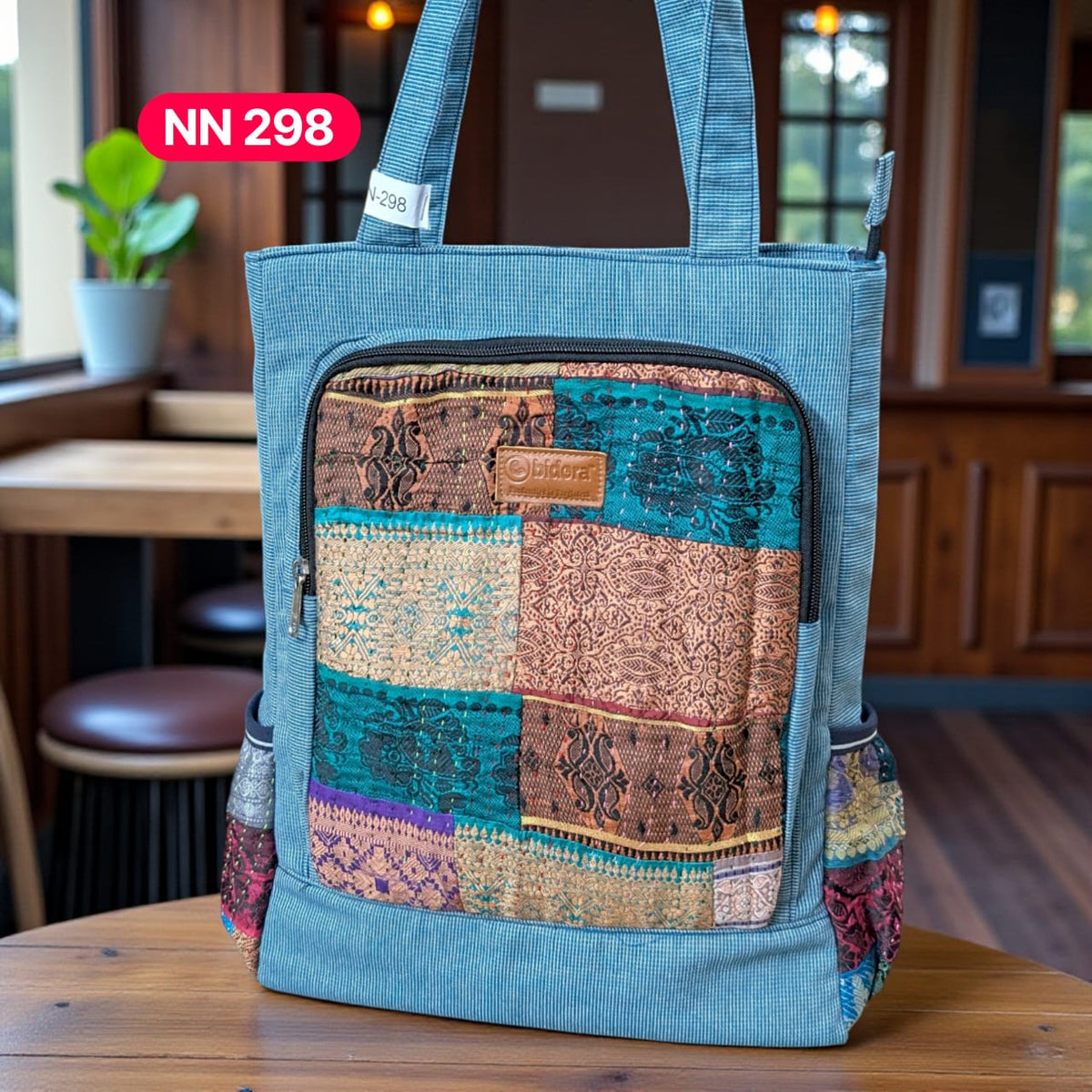 Nandini 2-in-1 Bag (Backpack +Side Bag)-NN298