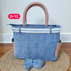 Exclusive Denim Daffodil Bag – Unique in Style - D13