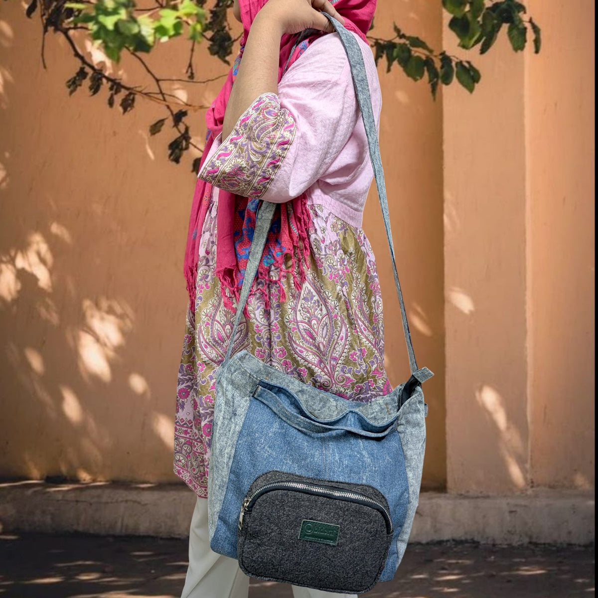 4 Way Denim Bag- Juniya