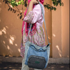 4 Way Denim Bag- Juniya