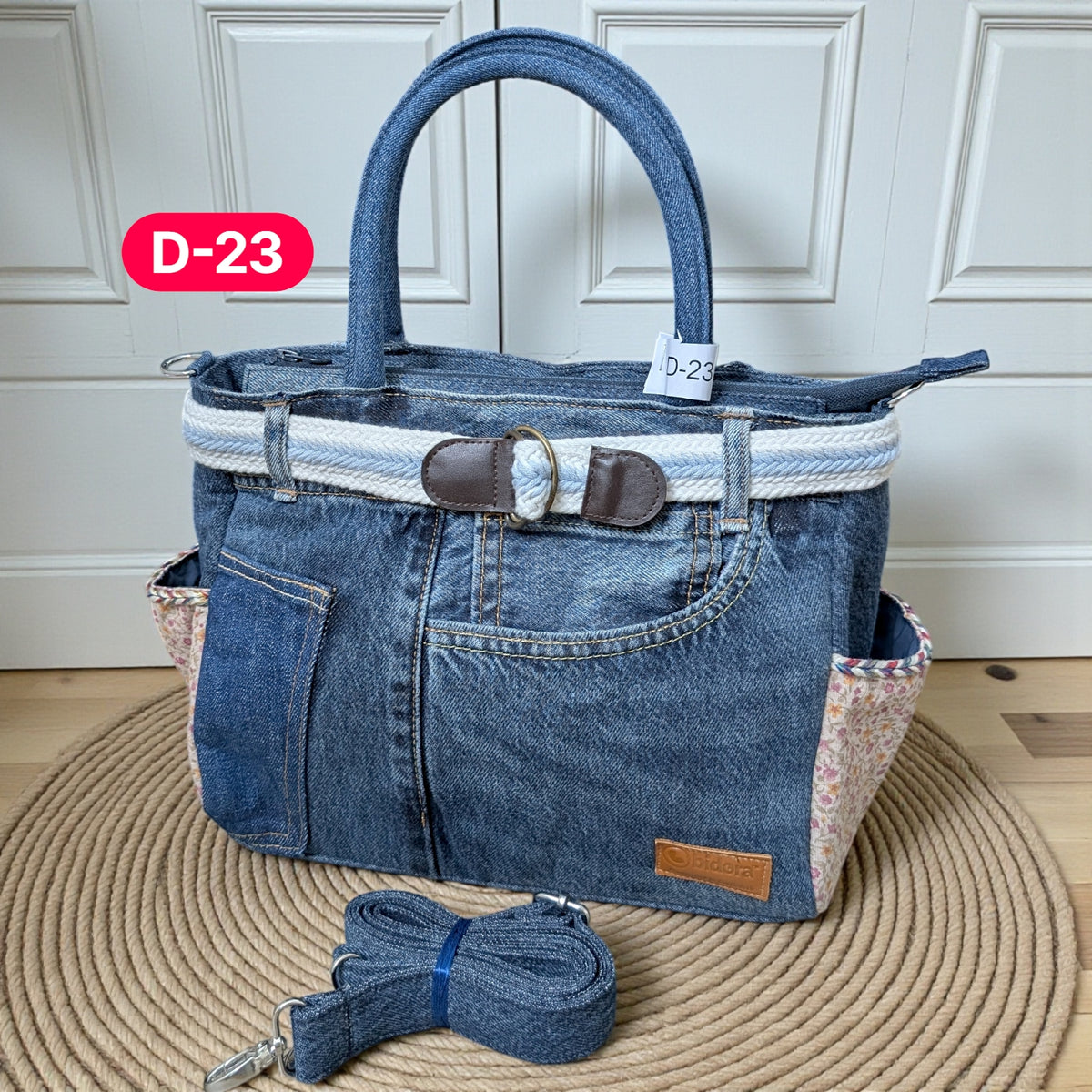 Exclusive Denim Daffodil Bag – Unique in Style - D23