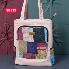(Nandini 2-in-1 Bag (Backpack +Side Bag)-NN313