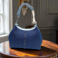 Tuktuk-Smart Casual Ladies Denim Shoulder Bag